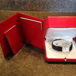 Unisex Cartier Tank Mecanique Paris 18K Watch
